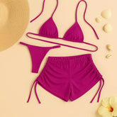 Conjunto 3 Peças fucsia