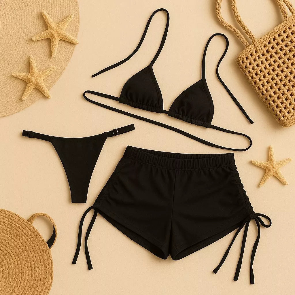 Conjunto 3 Peças preto