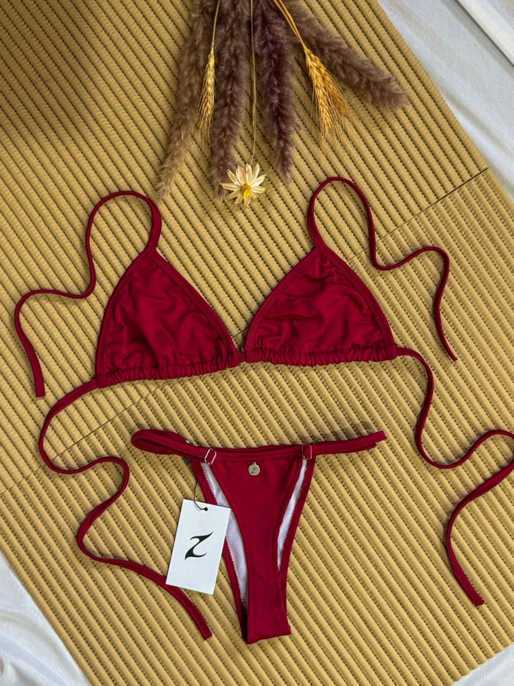 Biquíni Fita Marquinha Marsala