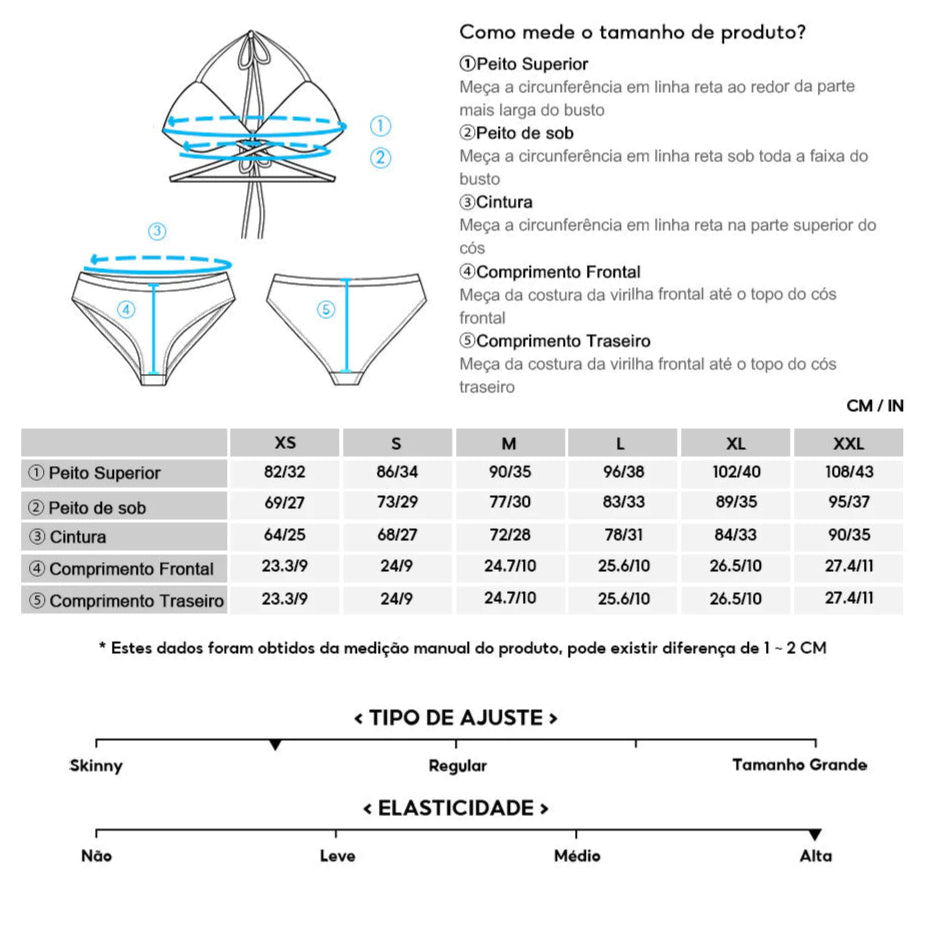 Biquíni Boho linha premium